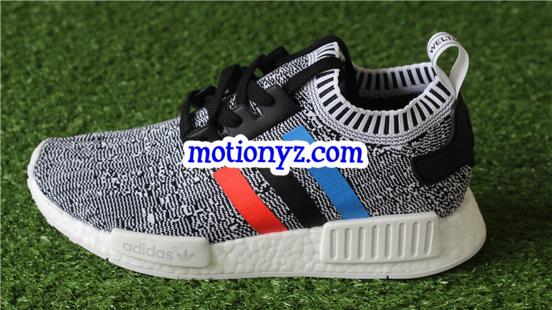 Real Boost Adidas NMD R1 Primiknit Tri Color Grey